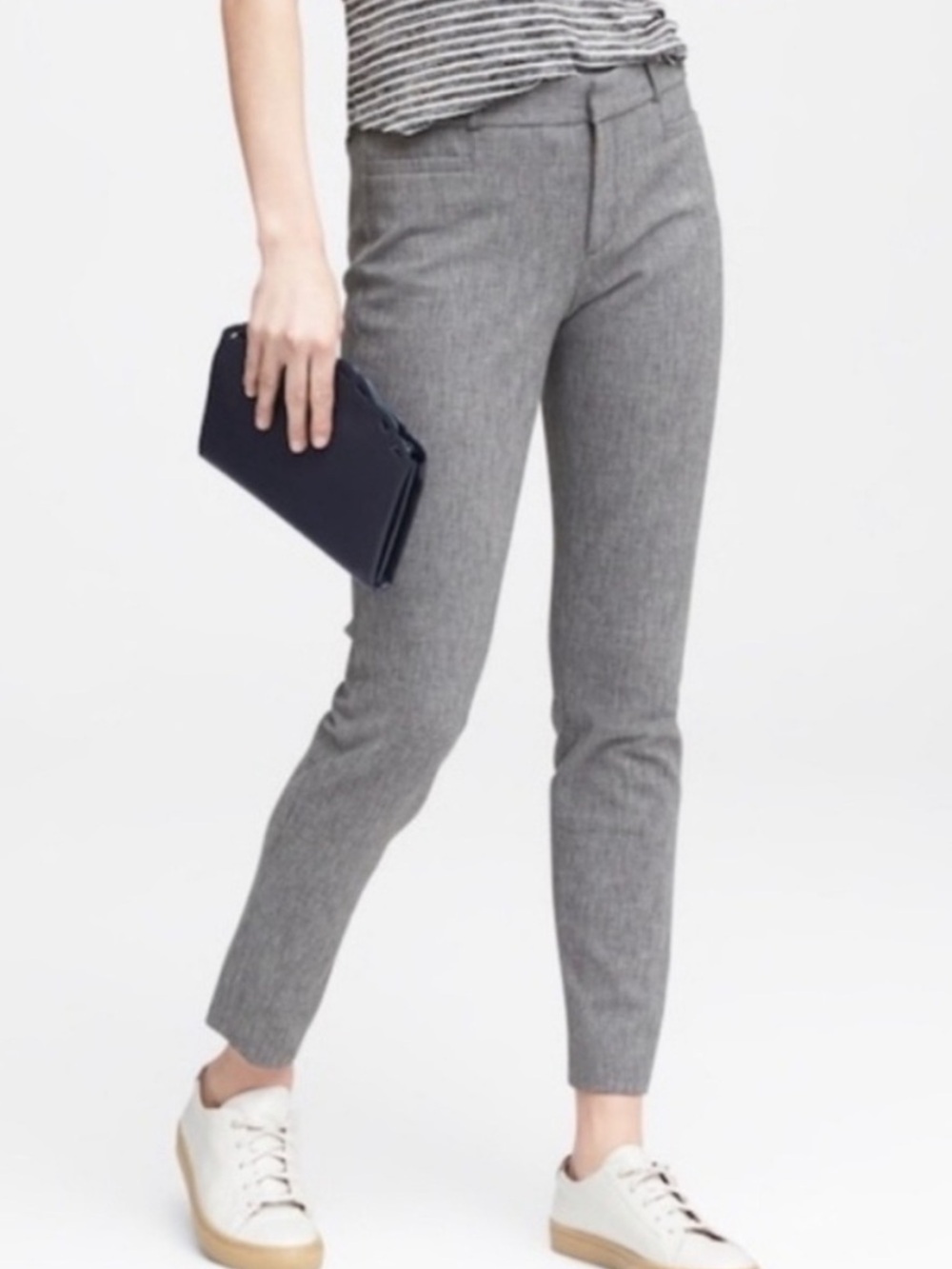 Banana Republic Women’s Gray Sloan Dress Pants - Classic Tailored Fit
